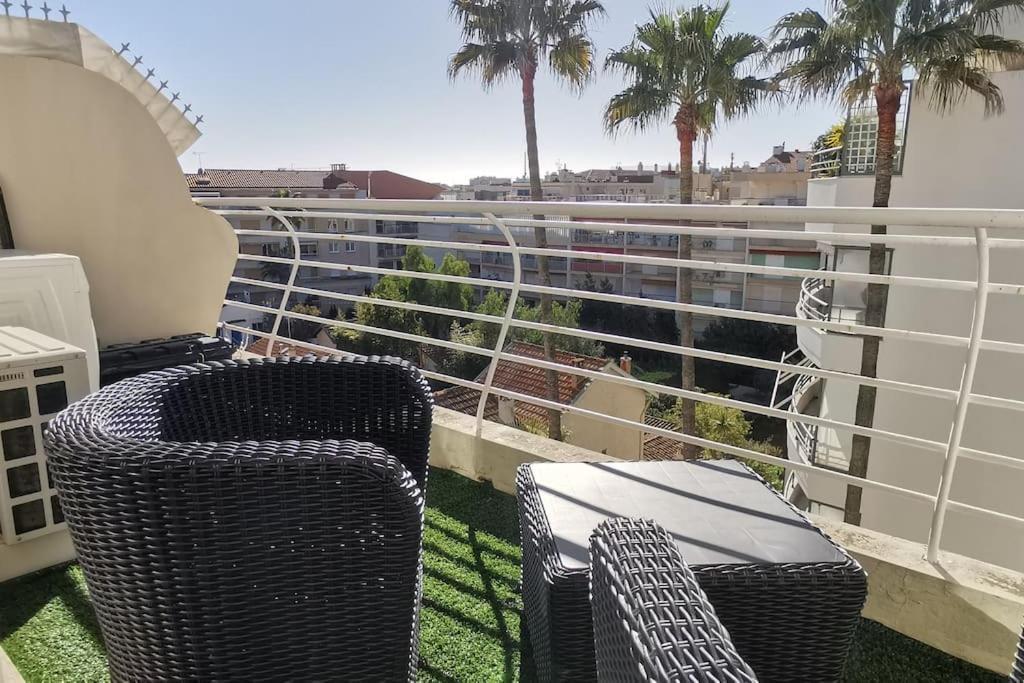 Cannes Pointe Croisette Studio Plage 2 Min A Pieds ภายนอก รูปภาพ