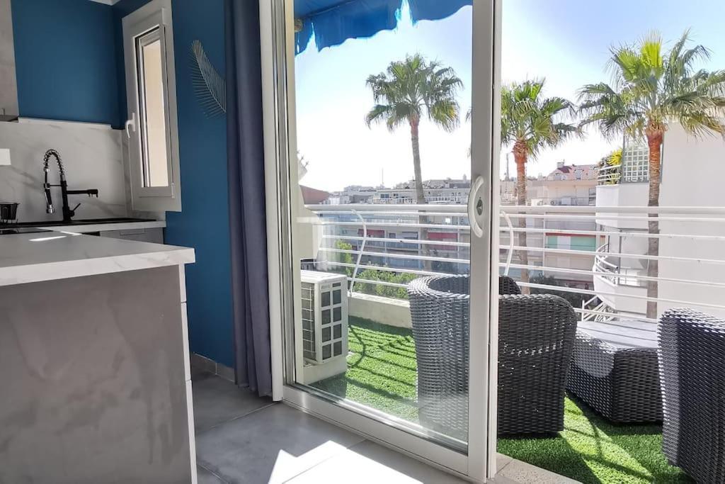 Cannes Pointe Croisette Studio Plage 2 Min A Pieds ภายนอก รูปภาพ