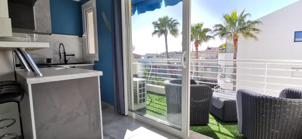 Cannes Pointe Croisette Studio Plage 2 Min A Pieds ภายนอก รูปภาพ